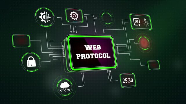 Digital interface panel executing automated web protocol algorithms to secure remote server data transmission channels within a mainframe network