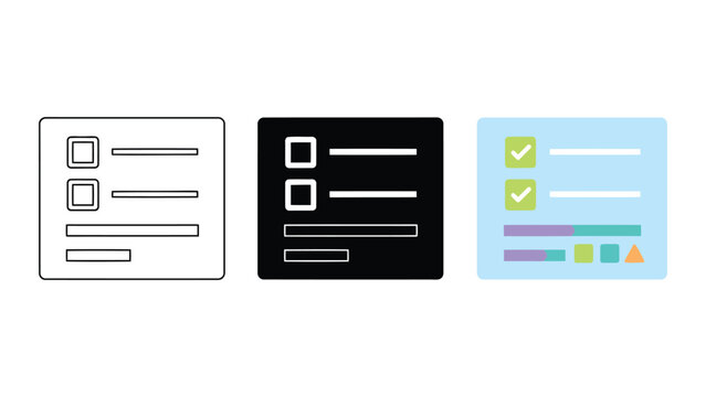 Checklist interface with checkboxes and progress bars for task completion and project management