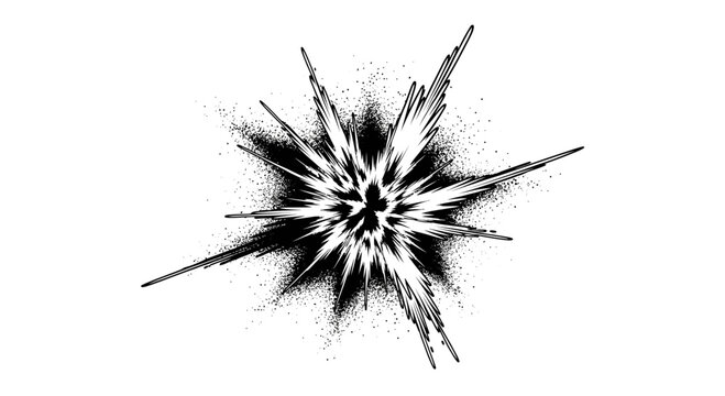 vector illustration of a silhouette of a spider