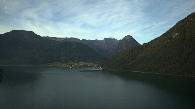 High Quality Drone Footage of Lake Achensee in ProRes RAW shot on DJI Inspire 3