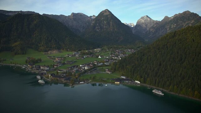 High Quality Drone Footage of Lake Achensee in ProRes RAW shot on DJI Inspire 3