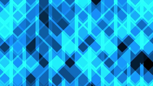 abstract blue background with triangles motion vidwo. geometric blue motion background