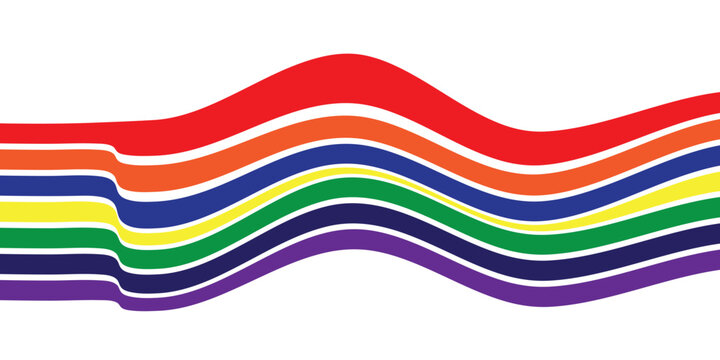 Retro background with wavy stripes, abstract distorted lines, vintage optical pattern in a vector illustration. EPS 10