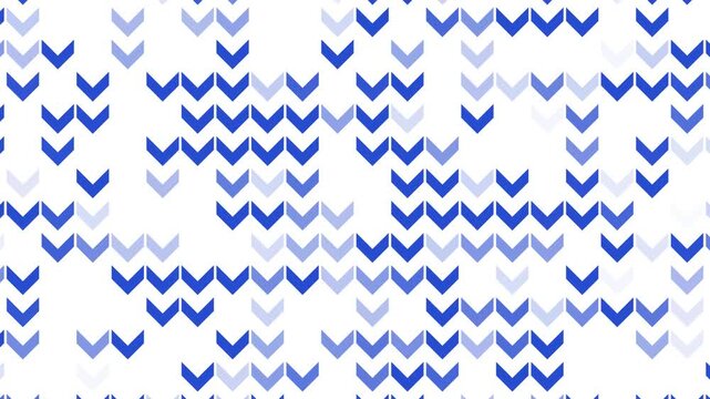 seamless pattern with blue arrow shape motion background,