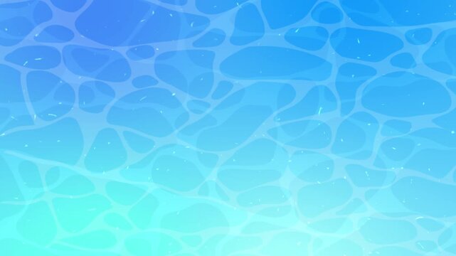 beautiful water surface and light