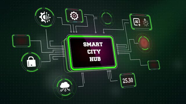 Digital telemetry dashboard monitoring automated smart city hub urban infrastructure sensor nodes and real time traffic grid routing coordinate streams