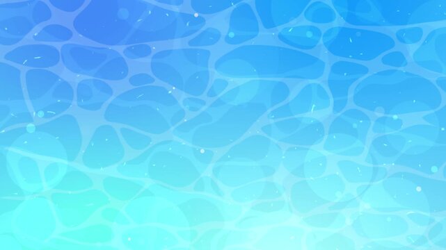 beautiful water surface and light