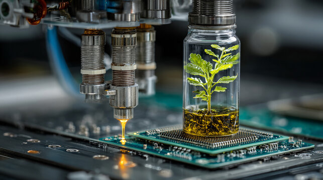 Microfluidics Lab-on-a-Chip for Agriculture, Monitoring Plant Fluids, Soil Nutrients, Crop Health Analysis, Nanotechnology and 3D Biomedical Innovation for Smart Farming 