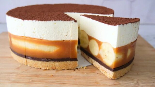 Banoffee pie bakery dessert tasty