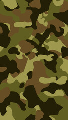 Fototapeta premium Green iPhone wallpaper camouflage pattern design