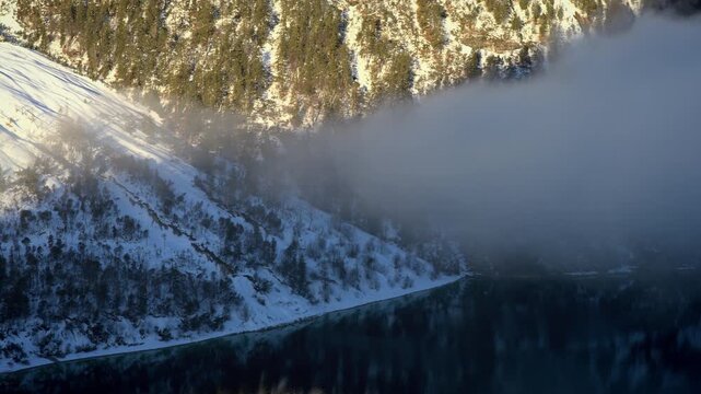 High Quality Drone Footage of Lake Achensee in ProRes RAW shot on DJI Inspire 3