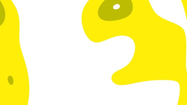 Minimalist Yellow and White Motion Background with Modern Abstract Style