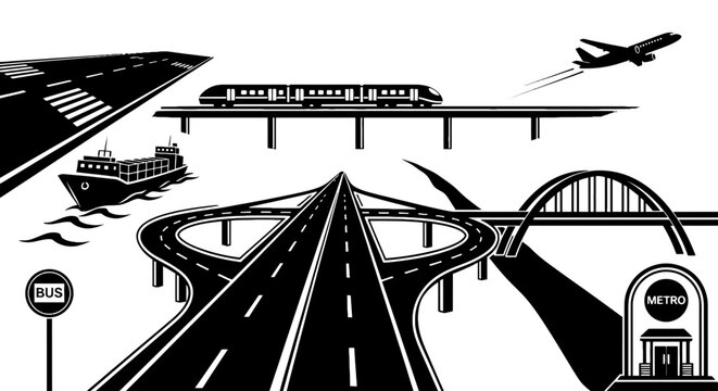 Highway Road Transport Infrastructure System.