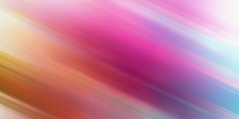 Obraz premium Vibrant diagonal streaks of pink purple orange and yellow blend together abstract background.