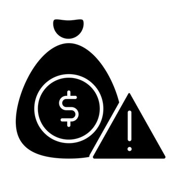 Warning icon vector. alarm Illustration sign. risk symbol. danger logo.