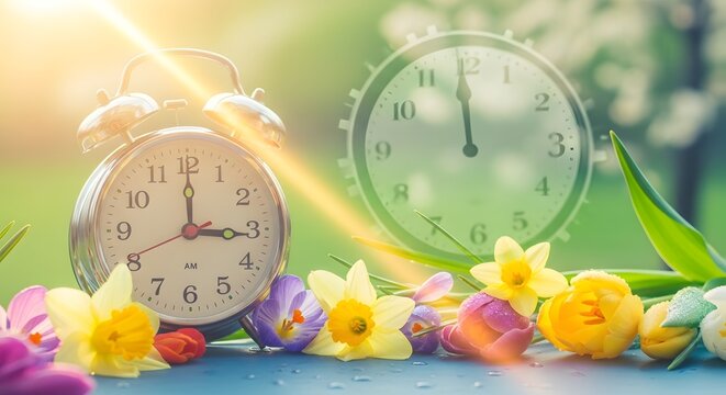 easter eggs on grass