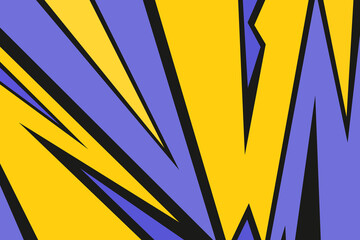 abstract sport background yellow, blue color with geometric shape patterns, suitable for gaming, racing, sports, e-sports themes © rais