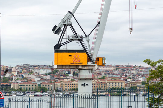 Halic Shipyards in Istanbul, Turkiye