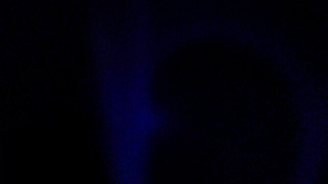 Minimalist dark blue black abstract particle dust wave grainy noise 3d shape futuristic brutalism, concept illustration template animation