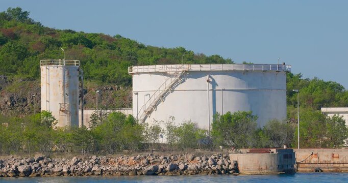 LNG Terminal in Omi&scaron;alj on Krk Island, Croatia