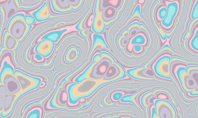 Fototapeta premium Abstract Pastel Swirling Pattern with Soft Colors for Artistic or Background Use