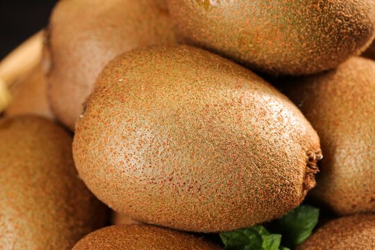 Fresh Kiwi Fruit Still Life from Zhouzhi Shaanxi China Raw Organic Produce