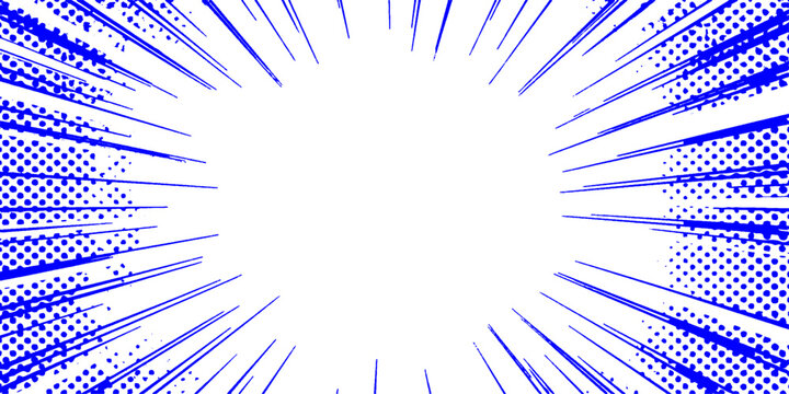 Abstract blue binary code background with radiant light and circular design elements
