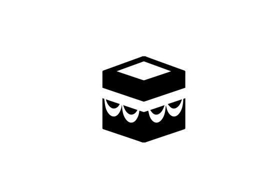 Kaaba Inspired Arabic Calligraphy Minimal Islamic Art
