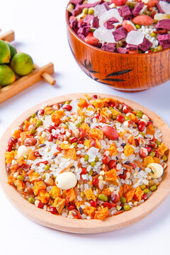 Eight Treasures Congee Ingredients - Nutritious Grains Nuts Dried Fruits Mix for Healthy Festival Laba Porridge