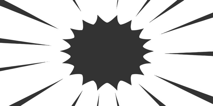 Black hole circle abstract black and white vector illustration icon design stamp badge symbol