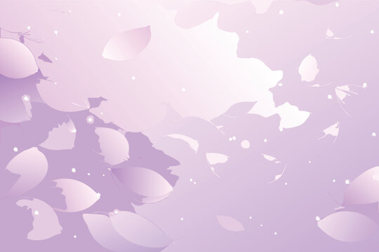Delicate Purple Flower Petals Background with Soft Dramy Effect and Sparkling Lght, Elegant Lavender Florl Vector Illustration for edding Invitations, SpringNature Wallpaper, AbstractDesign