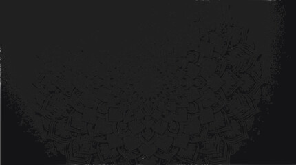 Obraz premium Intricate Mandala Design on Dark Textured Background