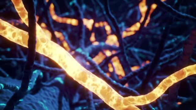 Breathtaking Cinematic Macro of Synaptic Pruning and Neural Network Efficiency