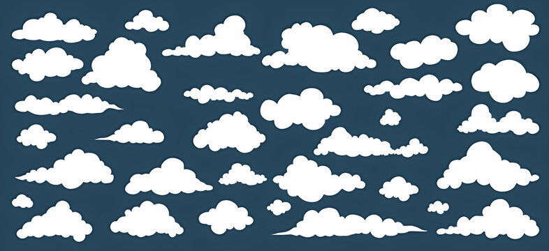 Seamless knitted wool sweater texture pattern with cloud sky vector illustration in cartoon style wallpaper design