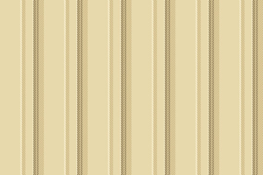 Vross textile lines background, hispanic seamless vector texture. Vs pattern fabric stripe vertical in light and amber colors.