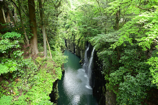 高千穂峡の真名井の滝