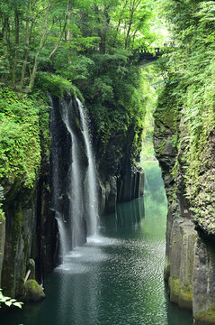 高千穂峡の真名井の滝