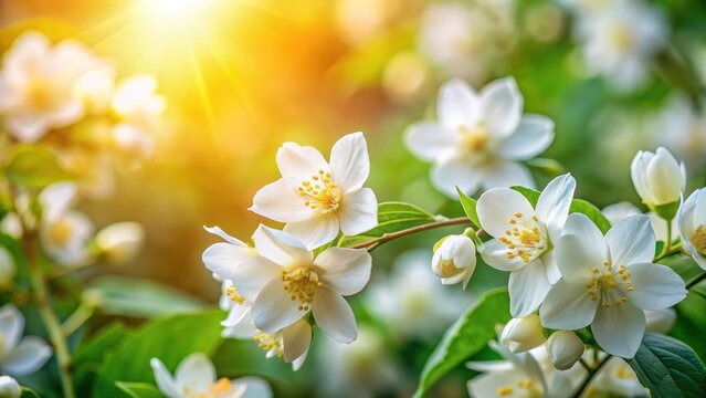 Johar senna siamea flower blooms with blurred background