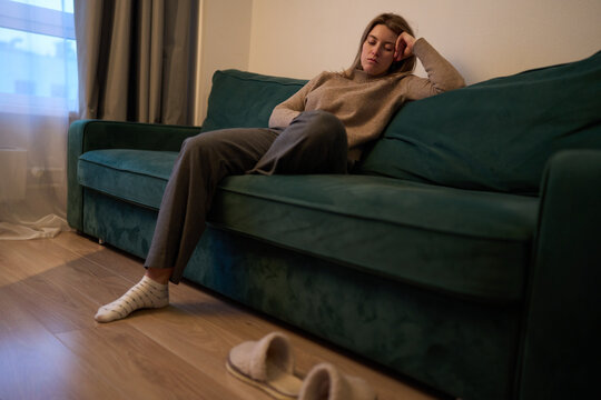 Lonely burnout evening with quiet emotional collapse