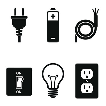 electic set icon set