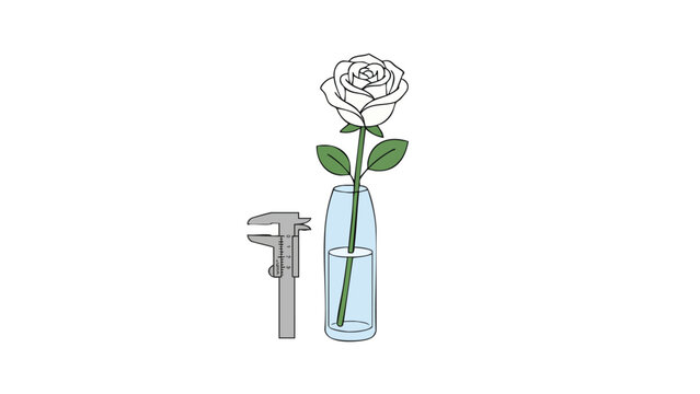 Rose Measurement & Quality Control in Agriculture & Botany