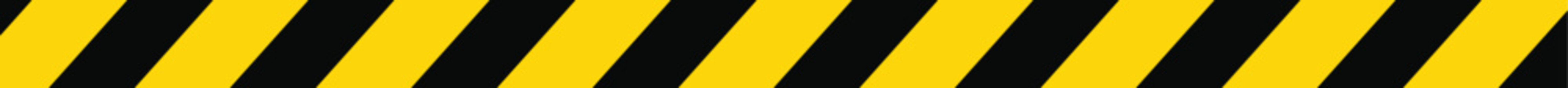 Yellow black diagonal stripes line Warning tape. hazard danger construction or industrial zone. barrier tape pattern for safety caution border.