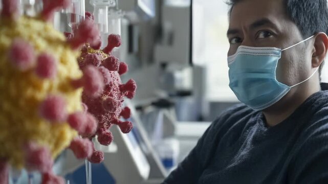 selective focus healthcare treatment concept chemotherapy infusion abnormal hematology visualization recovery path