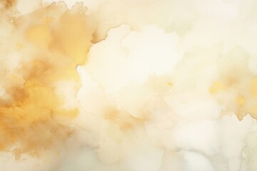 Obraz premium Neutral color watercolor background backgrounds gold abstract.