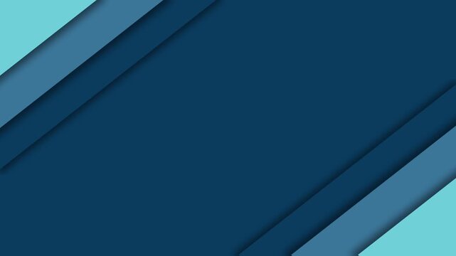 Modern Blue Geometric Abstract Zoom Background for Professional Virtual Meetings and Webinars.