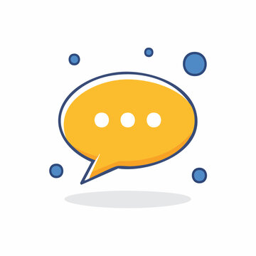 Speech bubble with ellipsis icon