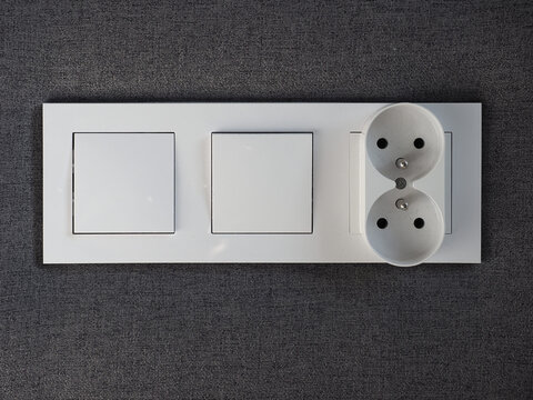 light switch and power socket outlet