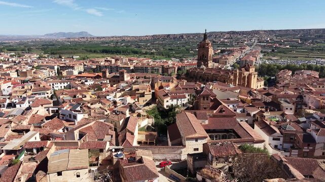 Ciudad monumental de Guadix en la provincia de Granada, Espa&ntilde;a	