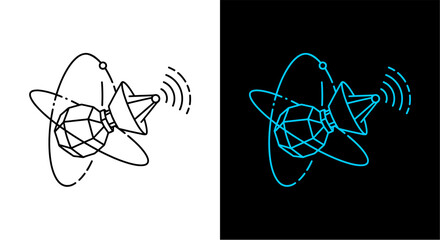 Abstract illustration of global communication. © wayy