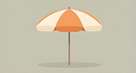 beachumbrella, beachumbrellaicon, umbrella, sunumbrella, parasol, beach, seaside, summer, vacation, holiday, sand, ocean, tropical, relaxation, shade, travel, tourism, vector, illustration, isolated © zpixel